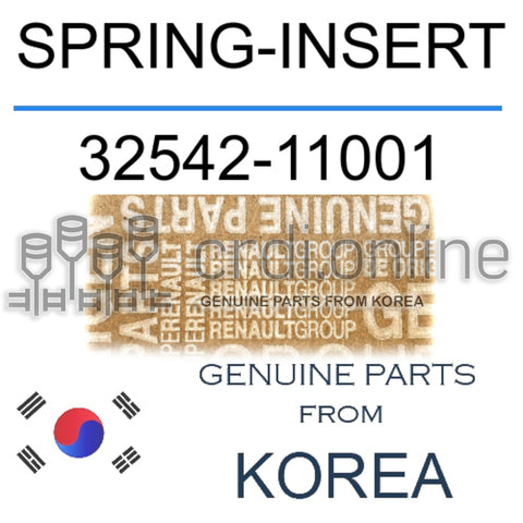 SPRING-INSERT [ORIGINAL] 32542-11001 3254211001 32542 11001