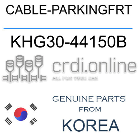 CABLE-PARKINGFRT [ORIGINAL] KHG30-44150B KHG3044150B KHG30 44150B