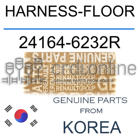 HARNESS-FLOOR [ORIGINAL] 24164-6232R 241646232R 24164 6232R