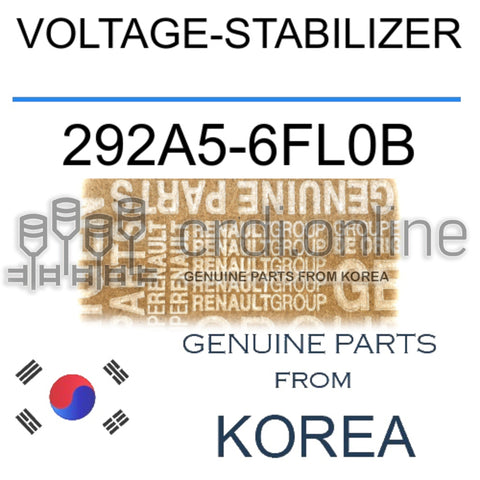 VOLTAGE-STABILIZER [ORIGINAL] 292A5-6FL0B 292A56FL0B 292A5 6FL0B