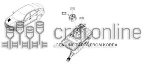 TANK ASSY-RADIATOR RESERVOIR 21710-8136R 217108136R 21710 8136R