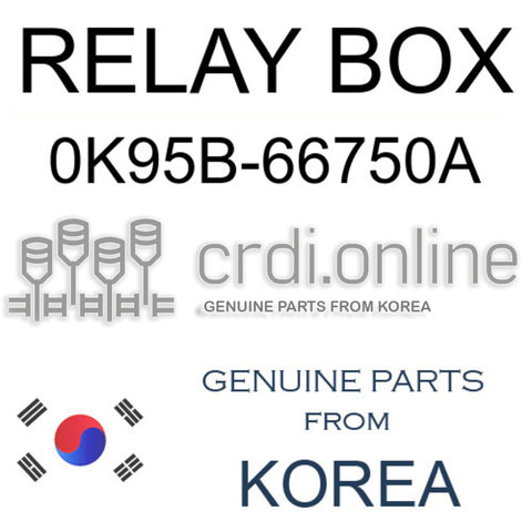 RELAY BOX [ORIGINAL] 0K95B-66750A 0K95B66750A 0K95B 66750A