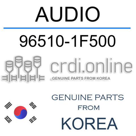 AUDIO [ORIGINAL] 96510-1F500 965101F500 96510 1F500