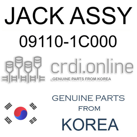 JACK ASSY [ORIGINAL] 09110-1C000 091101C000 09110 1C000