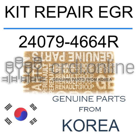 KIT REPAIR EGR [ORIGINAL] 24079-4664R 240794664R 24079 4664R