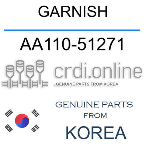 GARNISH [ORIGINAL] AA110-51271 AA11051271 AA110 51271
