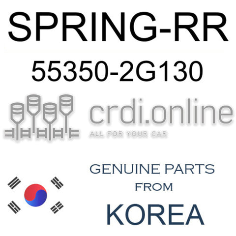 SPRING-RR [ORIGINAL] 55350-2G130 553502G130 55350 2G130