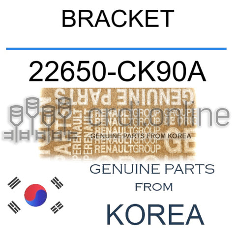 BRACKET [ORIGINAL] 22650-CK90A 22650CK90A 22650 CK90A