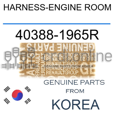 HARNESS-ENGINE ROOM [ORIGINAL] 40388-1965R 403881965R 40388 1965R