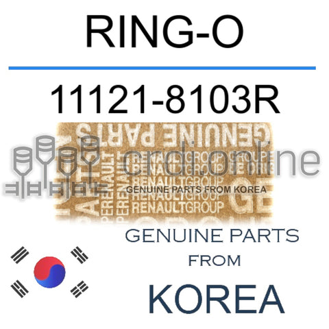 RING-O [ORIGINAL] 11121-8103R 111218103R 11121 8103R