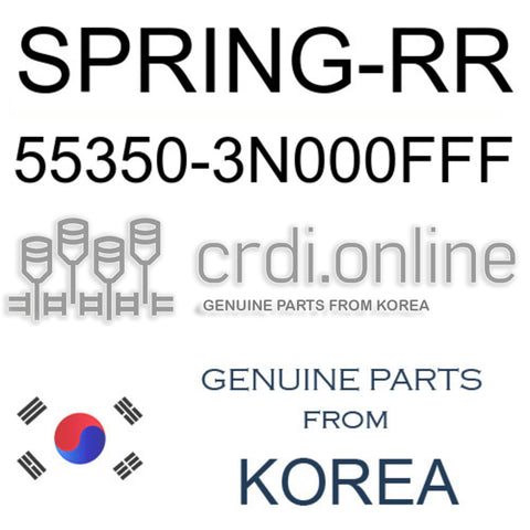 SPRING-RR [ORIGINAL] 55350-3N000FFF 553503N000FFF 55350 3N000FFF