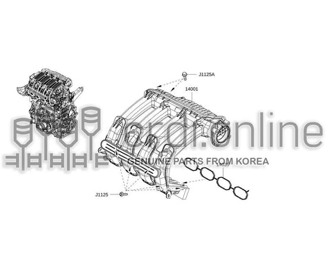 MANIFOLD ASSY-INTAKE 14003-5263R 140035263R 14003 5263R
