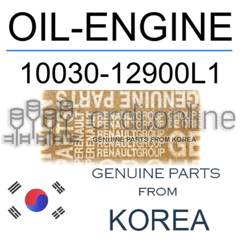 OIL-ENGINE [ORIGINAL] 10030-12900L1 1003012900L1 10030 12900L1