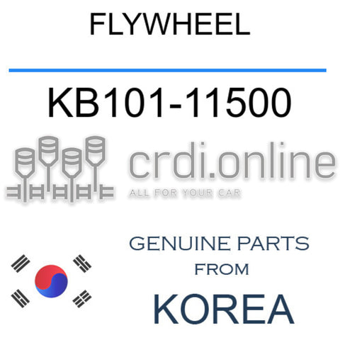 FLYWHEEL [ORIGINAL] KB101-11500 KB10111500 KB101 11500