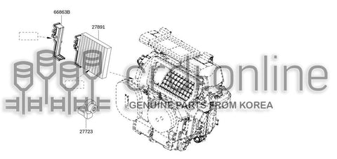 CAP FILTER ASSY 27276-3745R 272763745R 27276 3745R