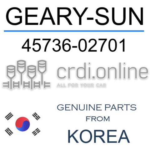 GEARY-SUN [ORIGINAL] 45736-02701 4573602701 45736 02701