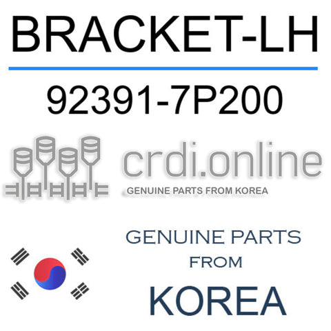 BRACKET-LH 92391-7P200 923917P200 92391 7P200