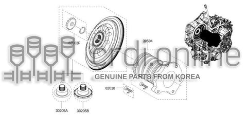 CLUTCH KIT 30205-4818R 302054818R 30205 4818R