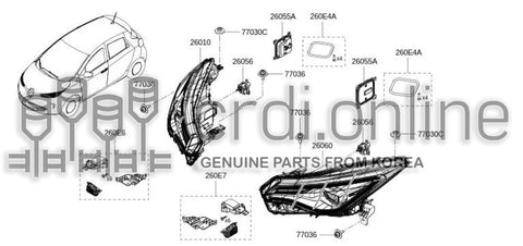 CONT-KIT-LTG ECU 260E4-0180R 260E40180R 260E4 0180R