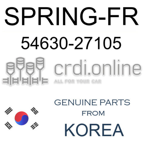 SPRING-FR [ORIGINAL] 54630-27105 5463027105 54630 27105