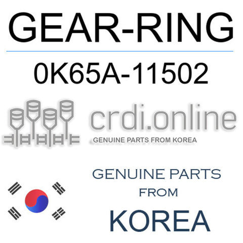 GEAR-RING [ORIGINAL] 0K65A-11502 0K65A11502 0K65A 11502