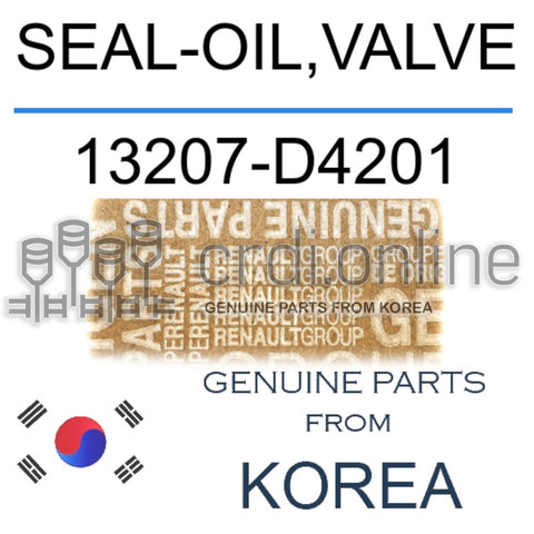 SEAL-OIL,VALVE [ORIGINAL] 13207-D4201 13207D4201 13207 D4201