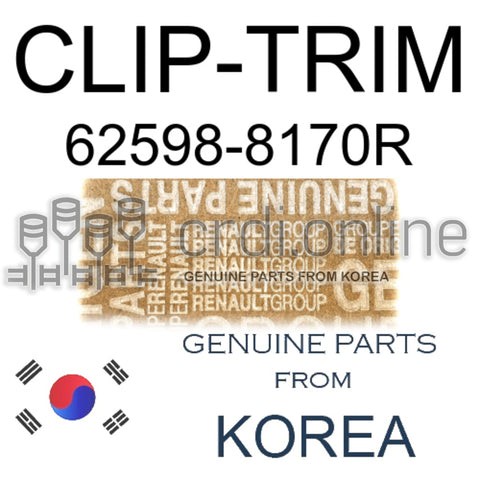 CLIP-TRIM [ORIGINAL] 62598-8170R 625988170R 62598 8170R