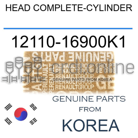 HEAD COMPLETE-CYLINDER [ORIGINAL] 12110-16900K1 1211016900K1 12110 16900K1