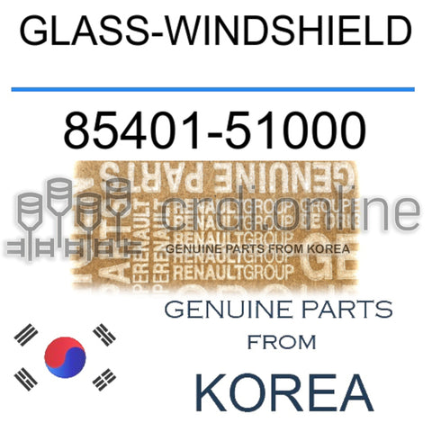 GLASS-WINDSHIELD [ORIGINAL] 85401-51000 8540151000 85401 51000