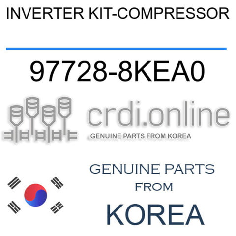 INVERTER KIT-COMPRESSOR [ORIGINAL] 97728-8KEA0 977288KEA0 97728 8KEA0