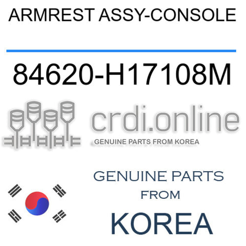 ARMREST ASSY-CONSOLE 84620-H17108M 84620H17108M 84620 H17108M