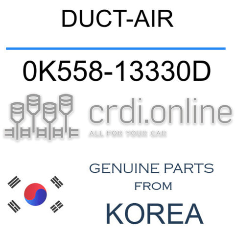DUCT-AIR [ORIGINAL] 0K558-13330D 0K55813330D 0K558 13330D