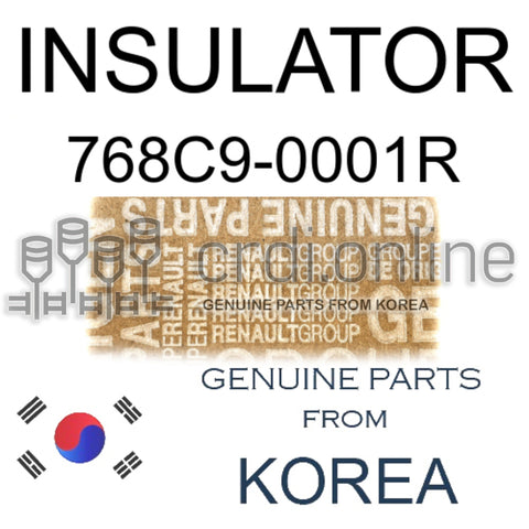 INSULATOR [ORIGINAL] 768C9-0001R 768C90001R 768C9 0001R