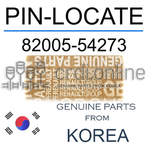 PIN-LOCATE [ORIGINAL] 82005-54273 8200554273 82005 54273