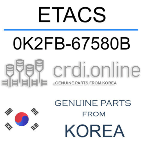 ETACS [ORIGINAL] 0K2FB-67580B 0K2FB67580B 0K2FB 67580B