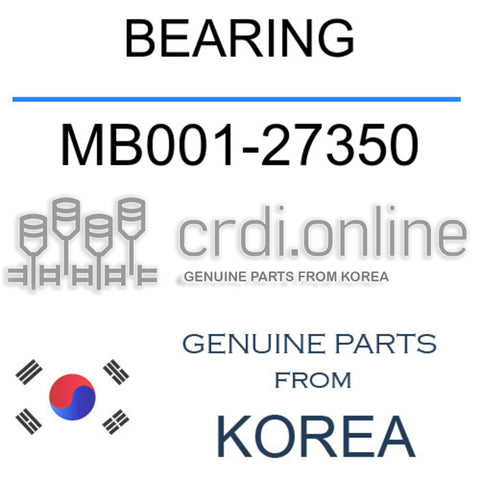 BEARING MB001-27350 MB00127350 MB001 27350