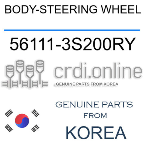 BODY-STEERING WHEEL 56111-3S200RY 561113S200RY 56111 3S200RY