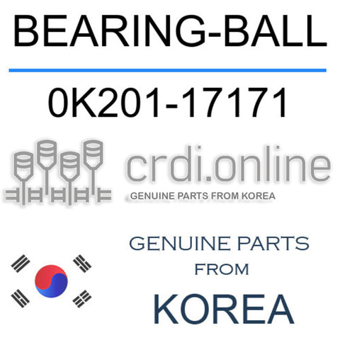 BEARING-BALL 0K201-17171 0K20117171 0K201 17171