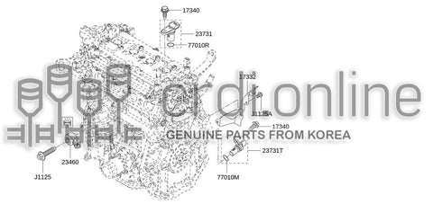 SENSOR-CRANKSHAFT POSITION 23731-1VA0A 237311VA0A 23731 1VA0A