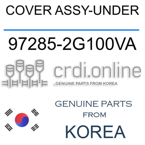 COVER ASSY-UNDER [ORIGINAL] 97285-2G100VA 972852G100VA 97285 2G100VA