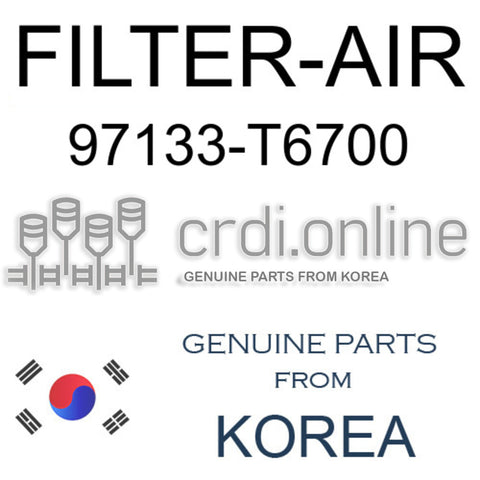 [ORIGINAL] FILTER-AIR 97133-T6700 97133T6700 97133 T6700