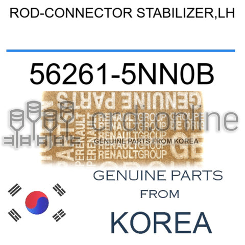 ROD-CONNECTOR STABILIZER,LH [ORIGINAL] 56261-5NN0B 562615NN0B 56261 5NN0B