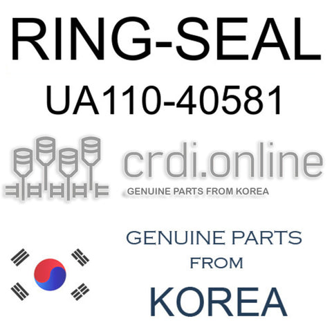 RING-SEAL [ORIGINAL] UA110-40581 UA11040581 UA110 40581
