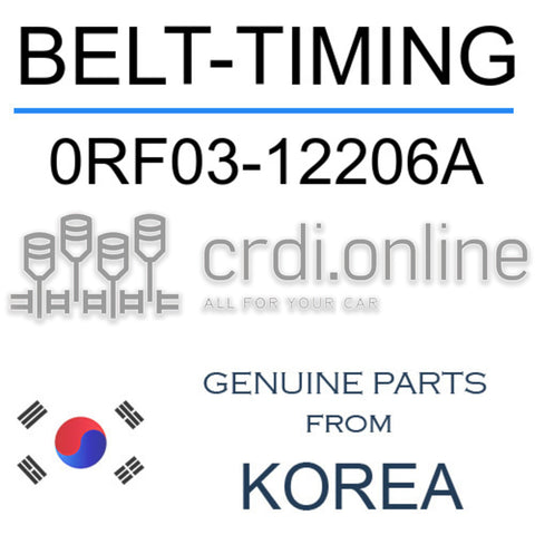 BELT-TIMING 0RF03-12206A 0RF0312206A 0RF03 12206A