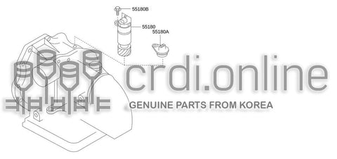 PINION ASSY-SPEEDOMETER 55180-31010 5518031010 55180 31010
