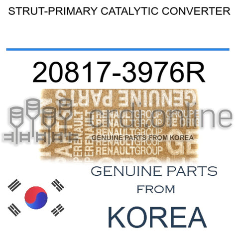 STRUT-PRIMARY CATALYTIC CONVERTER [ORIGINAL] 20817-3976R 208173976R 20817 3976R