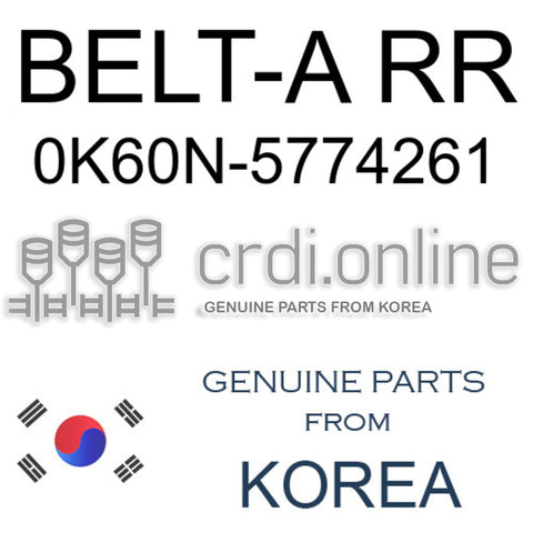 BELT-A RR 0K60N-5774261 0K60N5774261 0K60N 5774261