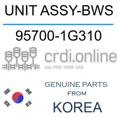UNIT ASSY-BWS [ORIGINAL] 95700-1G310 957001G310 95700 1G310