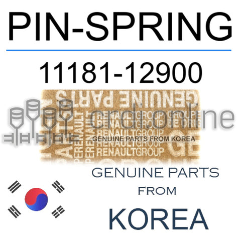 PIN-SPRING [ORIGINAL] 11181-12900 1118112900 11181 12900