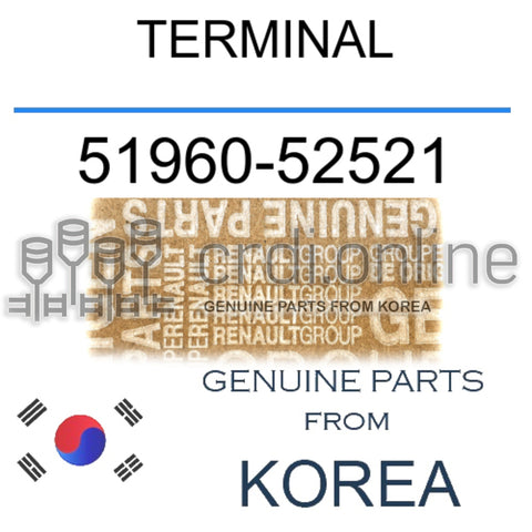 TERMINAL [ORIGINAL] 51960-52521 5196052521 51960 52521